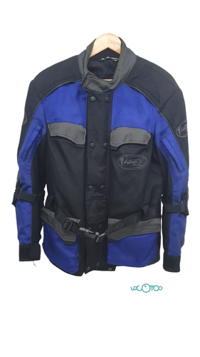 Chaqueta Moto WINTEX NEGRO Y AZUL Talla M H