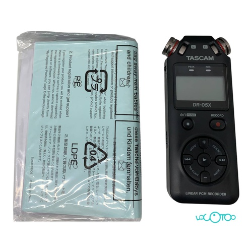 Grabador Digital TASCAM DR-05X