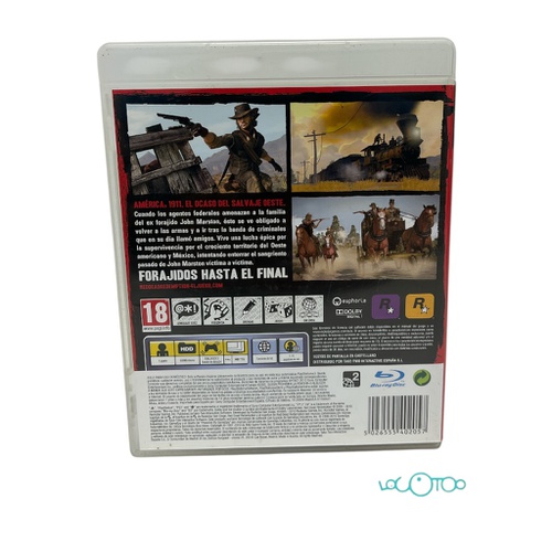 Red Dead Redemption PS3