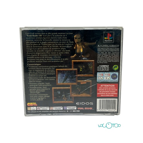 Tomb Raider III PS1 (PAL)