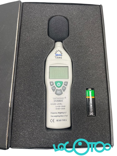  SONOMETRO MINI SOUND LEVEL MASTER