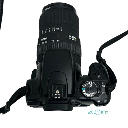 Canon EOS 400D + Objetivo Sigma 55-200mm