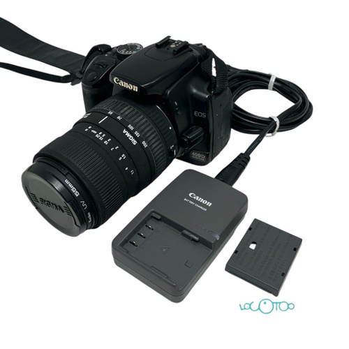 Canon EOS 400D + Objetivo Sigma 55-200mm