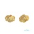 PENDIENTES ORO 18K CON HOJAS