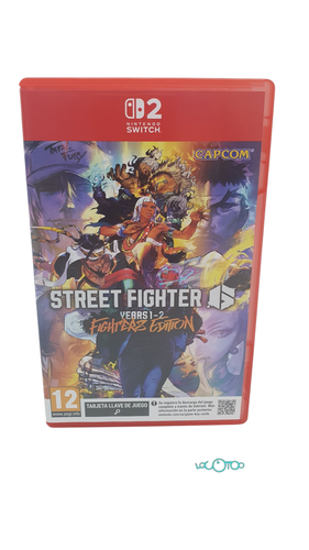 Videojuego SWITCH 2 STREET FIGHTER 6 YEAR 1