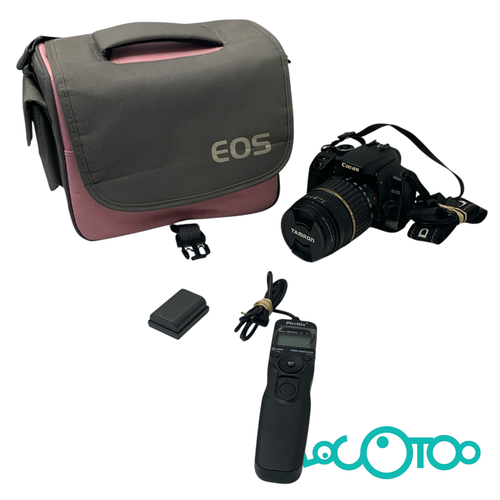 CAMARA REFLEX CANON EOS 400D Y OBJETIVO TAM