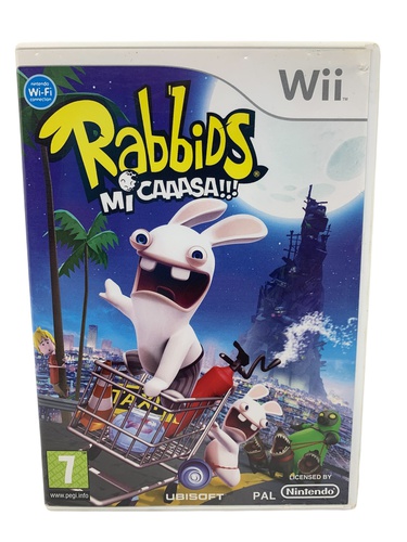 Videojuego NINTENDO WII RABBIDS MI CASA WII