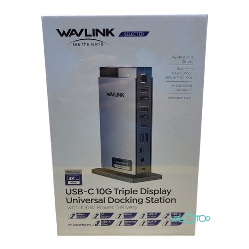 WAVLINK USB-C 10G TRIPLE DISPLAY UNIVERSAL 