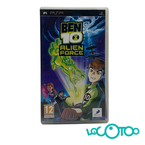Videojuego PSP BEN 10 ALIEN FORCE