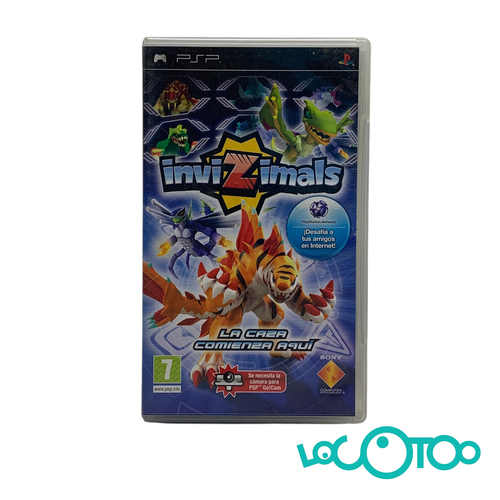 Videojuego PSP INVIZIMALS LA CAZA COMIENZA 