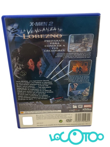 X-MEN 2 LA VENGANZA DE LOBEZNO PS2