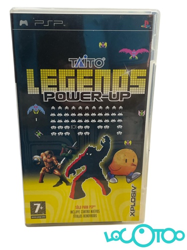TAITO LEGENDS POWER UP PSP