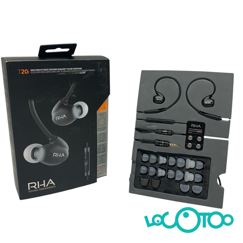 Auricular HIFI RHA T20I BLACK