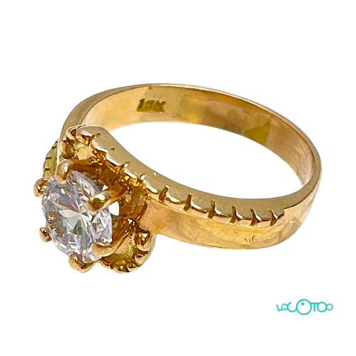 Anillo Oro 18Kt CON CIRCONITA