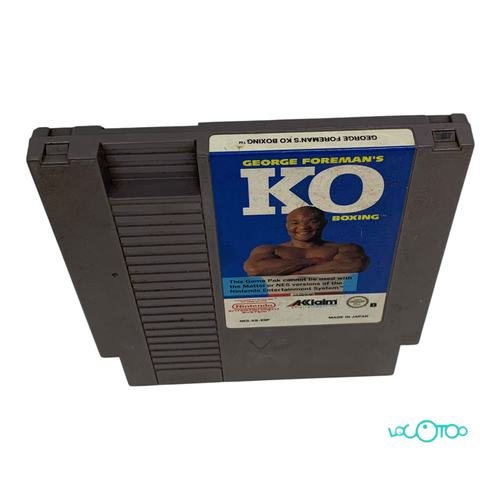 Videojuego NINTENDO NES GEORGE FOREMAN KO N