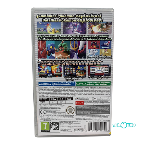 Videojuego SWITCH POKKEN TOURNAMENT DX Nint