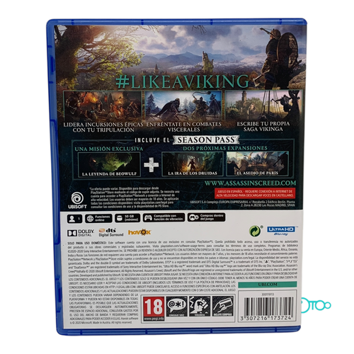 Videojuego SONY PS5 ASSASSINS CREED VALHALL