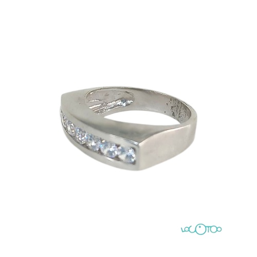 ANILLO OROBLANCO 18K