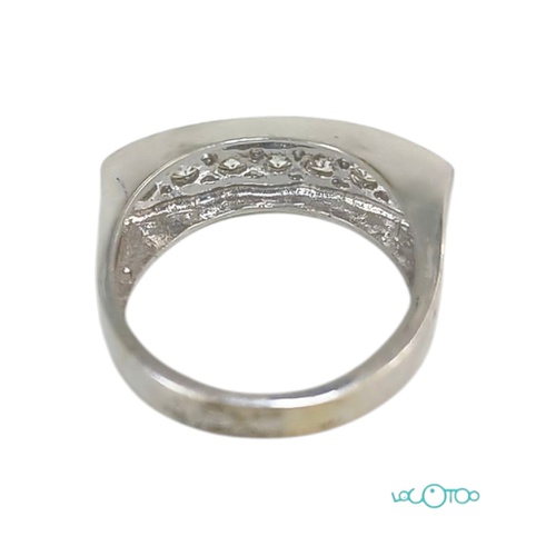 ANILLO OROBLANCO 18K