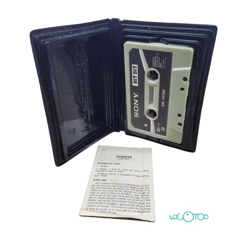 VIDEOJUEGO MSX MR.WONG 