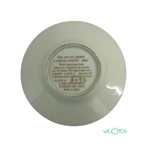 Plato Coleccionismo The Art of Chokin