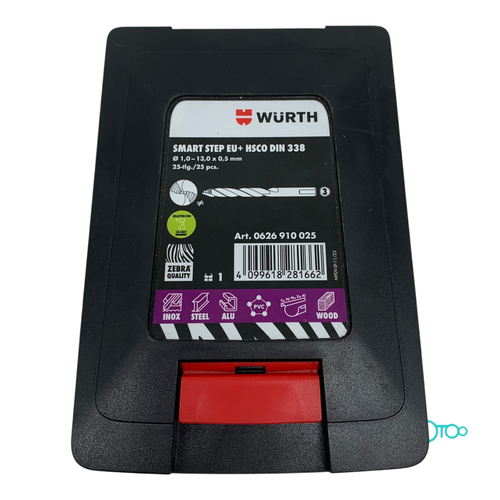 Varios Bricolaje WURTH DIN 338 SMART STEP H