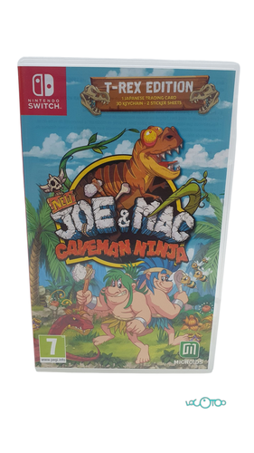 Videojuego NINTENDO SWITCH NEW JOE AND MAC 