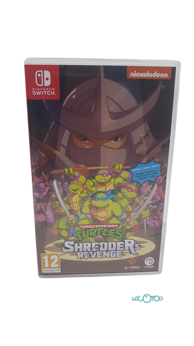 Videojuego SWITCH TEENAGE MUTANT NINJA TURT