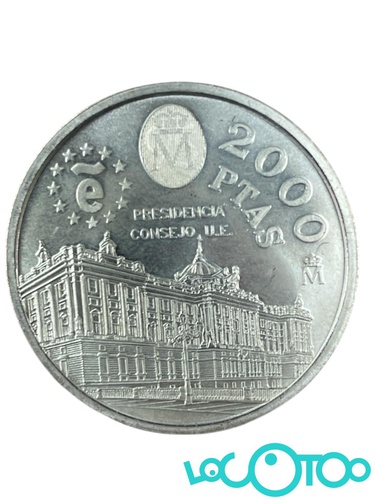 MONEDA DE PLATA JUAN CARLOS I REY DE ESPAÑA