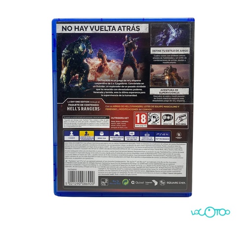 Videojuego SONY PS4 OUTRIDERS DAY ONE EDITI