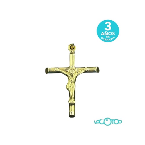 Colgante Oro cruz cristo