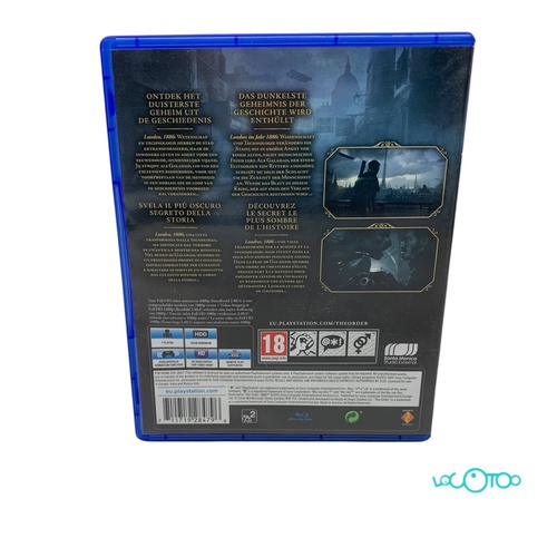 Videojuego SONY PS4 THE ORDER 1886 PS4