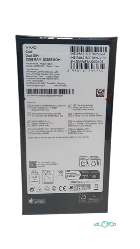 Smartphone VIVO V50 LITE 5G Libre 6,77 '' 1