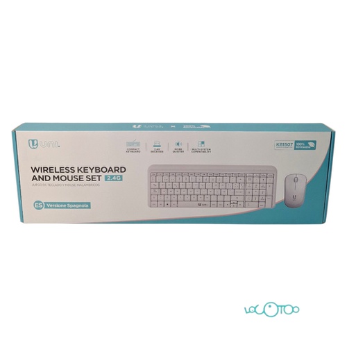 KIT DE TECLADO Y RATON UNICO KB1507