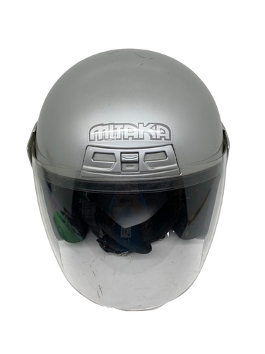 Casco MITAKA GRIS Jet Clip Talla XXL
