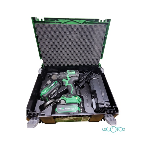 Taladro Batería HIKOKI 36 V 2.5Ah 2 Batería