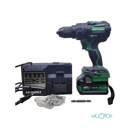 Taladro Batería HIKOKI 36 V 2.5Ah 2 Batería