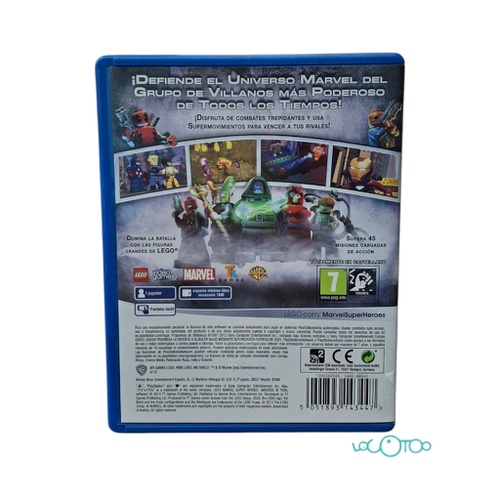 LEGO MARVEL SUPER HEROES SONY PSVITA