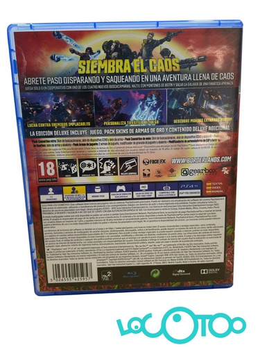  BORDERLANDS 3 EDICION DELUXE PS4