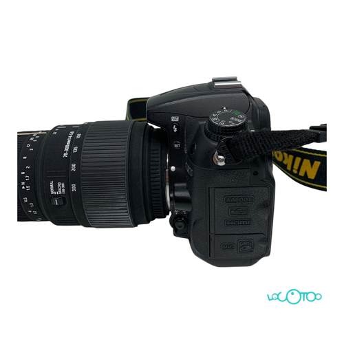 Cámara Réflex NIKON D7000 + OBJETIVO 70-300