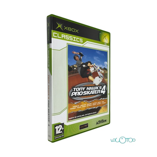 TONY HAWKS PRO SKATER 4 XBOX