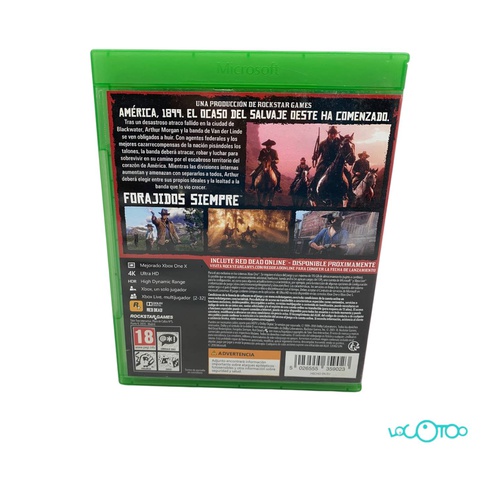 Videojuego XBOX ONE RED DEAD REDEMPTION 2