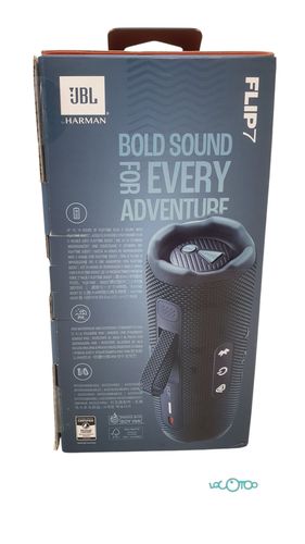 Altavoz Portátil JBL FLIP 7 BLUE USB Blueto