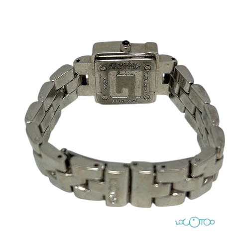 Reloj Gucci 3600L Negro y Plateado