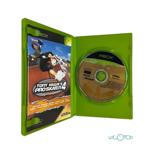 TONY HAWKS PRO SKATER 4 XBOX