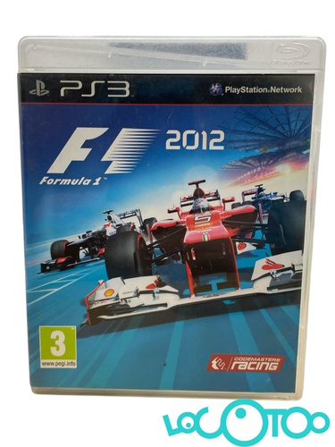FORMULA 1 2012 PS3