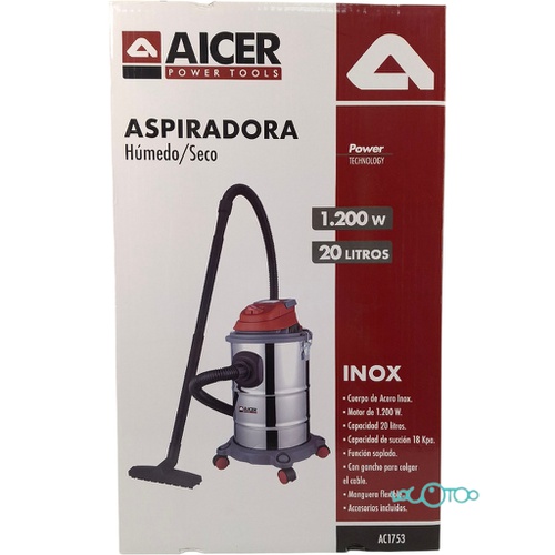 ASPIRADORA HÚMEDO/SECO AICER AC1753