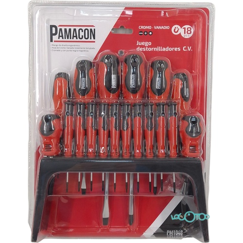 JUEGO DESTORNILLADORES PAMACON PM1048