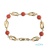 PULSERA ORO 18K CON CORAL