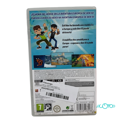 Videojuego NINTENDO SWITCH BEN 10 POWER TRI